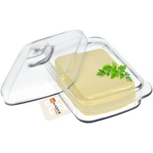 Szklana Maselnica Maselniczka z Pokrywą Pojemnik 108008 Szklana Maselnica Maselniczka z Pokrywą Pojemnik 108008