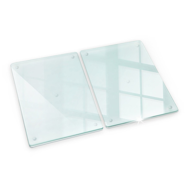 Szklana osłona kuchenna przezroczysta, transparentna 2x40x52 382906