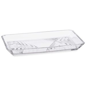 Szklana taca MADLEN 27,5×16,5 cm nowoczesna dekoracyjna 1043674 Szklana taca MADLEN 27,5×16,5 cm nowoczesna dekoracyjna 1043674