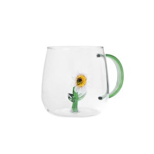 Szklanka ARTEZA ze stokrotką w środku 0,4 l HOMLA 943710 Szklanka ARTEZA ze stokrotką w środku 0,4 l HOMLA 943710