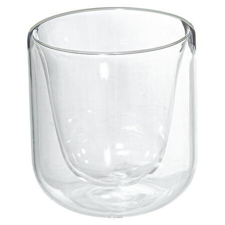 SZKLANKA Cléa 200 ml transparenta Z PODWÓJNYMI ŚCIANKAMI 519447