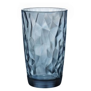 Szklanka Diamond Long Drink 470 ml niebieska 200239 Szklanka Diamond Long Drink 470 ml niebieska 200239