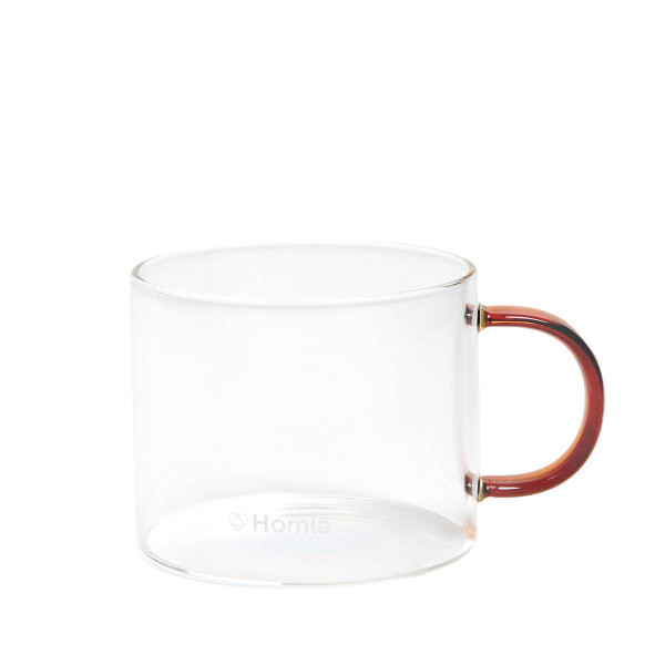Szklanka GLOSSY z miodowym uchem 0,35 l HOMLA 900422