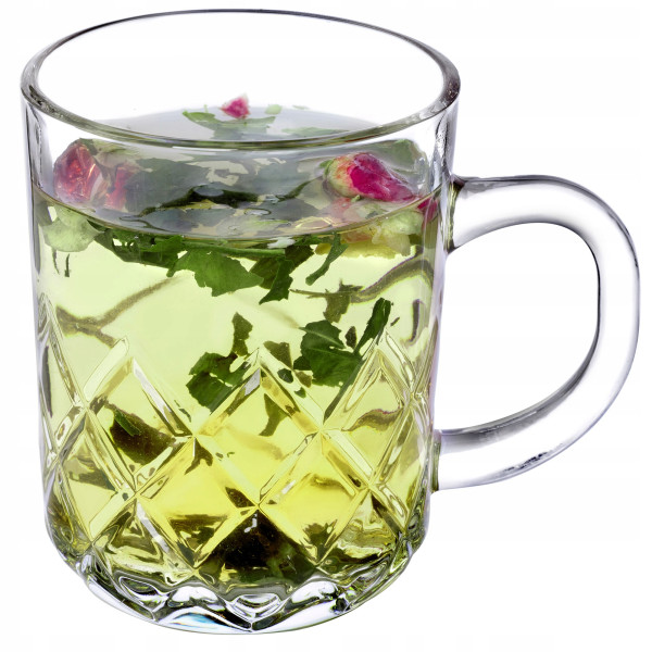 Szklanka Kubek Do Herbaty Kawy Soku 1szt 230ml 272293