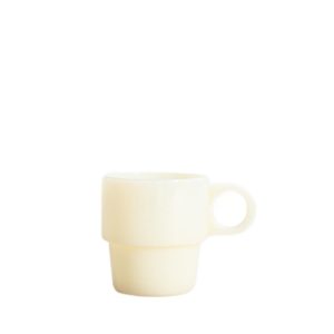 Szklanka PALLORA z uchem z mlecznego szkła żółta 0,25 l HOMLA 960905 Szklanka PALLORA z uchem z mlecznego szkła żółta 0,25 l HOMLA 960905