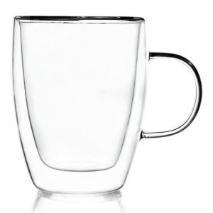 Szklanka termiczna z podwójną ścianką do kawy DOUBLE 300 ml 221779 Szklanka termiczna z podwójną ścianką do kawy DOUBLE 300 ml 221779