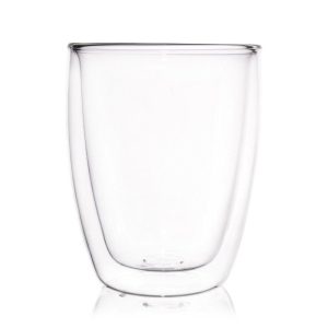 Szklanka termiczna z podwójną ścianką do kawy latte 330 ml 221707 Szklanka termiczna z podwójną ścianką do kawy latte 330 ml 221707