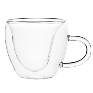 Szklanka z podwójnym dnem termiczna 220 ml serce, filiżanka na kawę herbatę 944293 Szklanka z podwójnym dnem termiczna 220 ml serce, filiżanka na kawę herbatę 944293