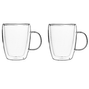 Szklanki Termiczne z Podwójną Ścianką 270 ml 2szt 107987