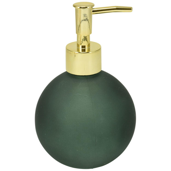Szklany dozownik na mydło zieleń 400 ml dekoracyjny 1032233