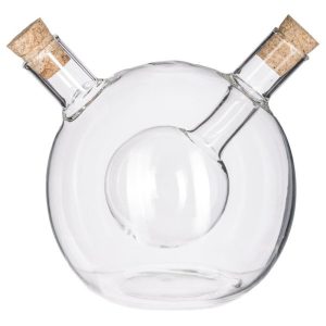 Szklany dozownik oliwy i octu – 2w1 85111 Szklany dozownik oliwy i octu – 2w1 85111