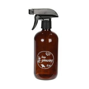 Szklany spryskiwacz do roślin 500 ml brązowy 21 cm nowoczesny 1021695 Szklany spryskiwacz do roślin 500 ml brązowy 21 cm nowoczesny 1021695