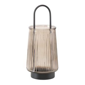 Szklany świecznik z uchwytem IVER, 25,5 cm 837460 Szklany świecznik z uchwytem IVER, 25,5 cm 837460