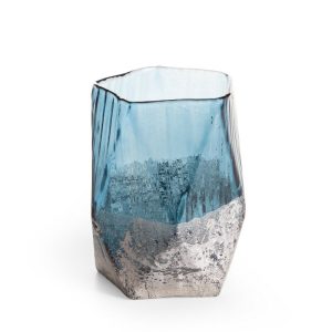 Szklany wazon 13×18 Nessa niebieski 995011 Szklany wazon 13×18 Nessa niebieski 995011