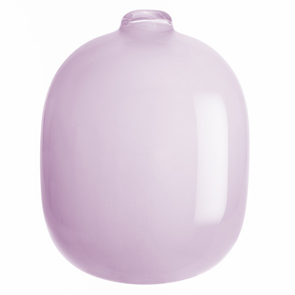 Szklany wazon w pastelowym kolorze CROCUS, 12,5 cm 756011