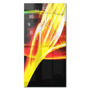 Szklany zegar 30×60 Abstrakcja zegar ścienny 1038673 Szklany zegar 30×60 Abstrakcja zegar ścienny 1038673