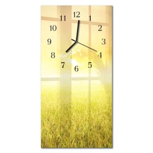 Szklany zegar 30×60 Niwa zegar ścienny 1040682 Szklany zegar 30×60 Niwa zegar ścienny 1040682