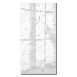 Szklany zegar 30×60 Papier ozdobny ścienny 1041974 Szklany zegar 30×60 Papier ozdobny ścienny 1041974
