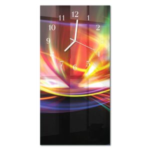 Szklany zegar 30×60 Sztuka Abstrakcyjna dekoracyjny do salonu 1035708 Szklany zegar 30×60 Sztuka Abstrakcyjna dekoracyjny do salonu 1035708