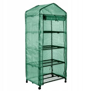 Szklarnia foliowa ogrodowa 69x49x160cm na kółkach NEO 195796 Szklarnia foliowa ogrodowa 69x49x160cm na kółkach NEO 195796