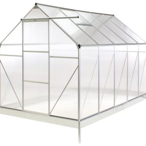 Szklarnia ogrodowa APULIA Srebrny 315 cm 771272 Szklarnia ogrodowa APULIA Srebrny 315 cm 771272