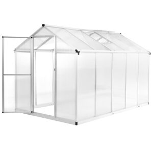 Szklarnia ogrodowa Przezroczysta 302 x 190 x 195 cm poliwęglan vidaXL 495169 Szklarnia ogrodowa Przezroczysta 302 x 190 x 195 cm poliwęglan vidaXL 495169