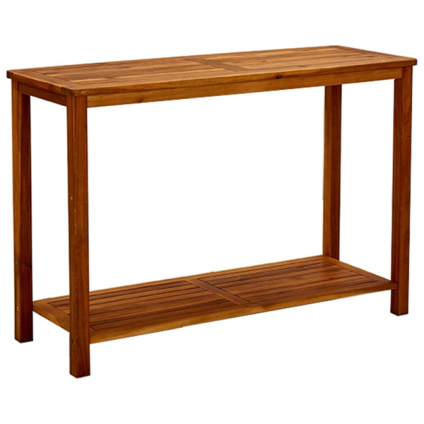 VidaXL Ogrodowy stolik konsolowy Brąz 110 x 40 x 75 cm 656624