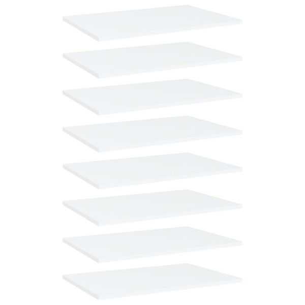 VidaXL Płyta na półki Biały 60 x 40 x 1.5 cm Materiał 127805