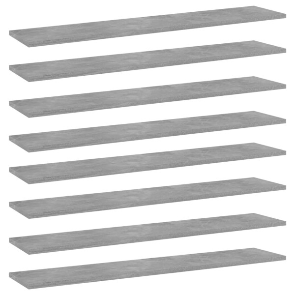VidaXL Płyta na półki Szary 100 x 20 x 1.5 cm Materiał 127782