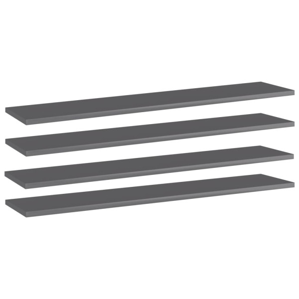 VidaXL Płyta na półki Szary 100 x 20 x 1.5 cm Materiał 127801