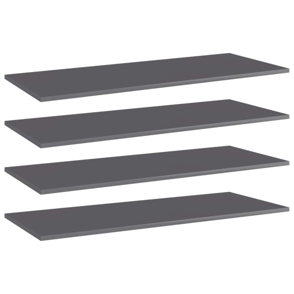 VidaXL Płyta na półki Szary 100 x 40 x 1.5 cm Materiał 127713