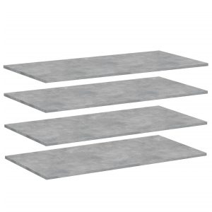 VidaXL Płyta na półki Szary 100 x 50 x 1.5 cm Materiał 127761