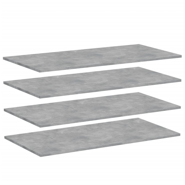 VidaXL Płyta na półki Szary 100 x 50 x 1.5 cm Materiał 127761