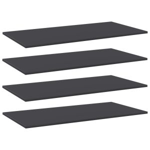 VidaXL Płyta na półki Szary 100 x 50 x 1.5 cm Materiał 127694