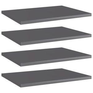 VidaXL Płyta na półki Szary 40 x 30 x 1.5 cm Materiał 127677