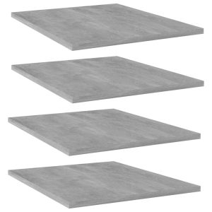 VidaXL Płyta na półki Szary 40 x 50 x 1.5 cm Materiał 127806