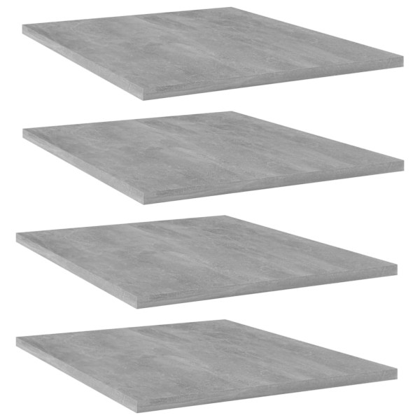 VidaXL Płyta na półki Szary 40 x 50 x 1.5 cm Materiał 127806