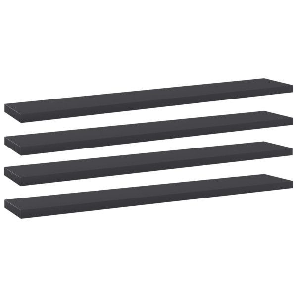 VidaXL Płyta na półki Szary 60 x 10 x 1.5 cm Materiał 127776