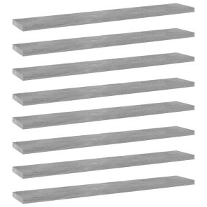 VidaXL Płyta na półki Szary 60 x 10 x 1.5 cm Materiał 127768