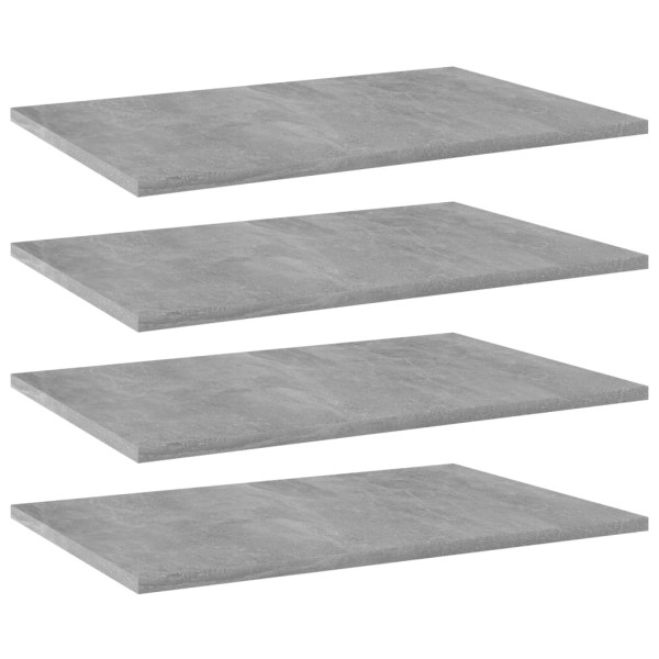 VidaXL Płyta na półki Szary 60 x 40 x 1.5 cm Materiał 127774