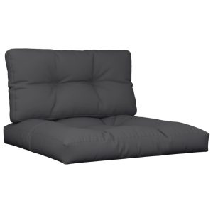 VidaXL poduszka na paletę Czarny 70 x 70 x 12 cm Tkanina 440084 VidaXL poduszka na paletę Czarny 70 x 70 x 12 cm Tkanina 440084