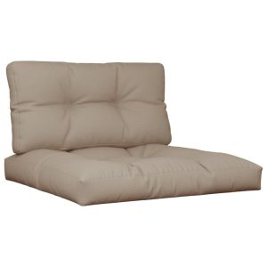 VidaXL poduszka na paletę Taupe 70 x 70 x 12 cm Tkanina 440115 VidaXL poduszka na paletę Taupe 70 x 70 x 12 cm Tkanina 440115