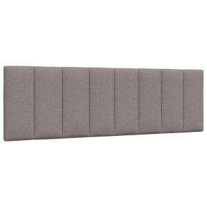 VidaXL poduszka na wezgłowie Taupe 160 cm Tkanina 497064 VidaXL poduszka na wezgłowie Taupe 160 cm Tkanina 497064