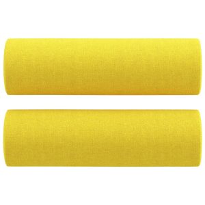 VidaXL poduszka Żółty Tkanina 411604 VidaXL poduszka Żółty Tkanina 411604