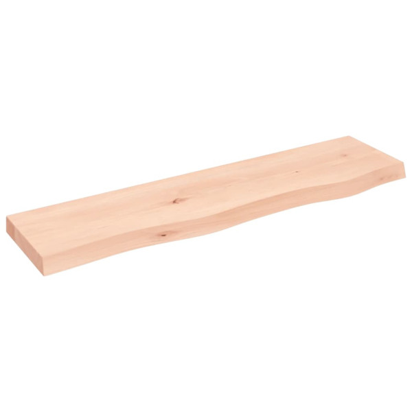 VidaXL Półka 80x20x4 cm surowe 381147