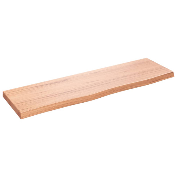 VidaXL Półka brązowa 100x30x(2-4) cm lakierowane 317471