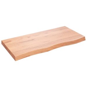 VidaXL Półka brązowa 100x50x(2-6) cm 188884 VidaXL Półka brązowa 100x50x(2-6) cm 188884