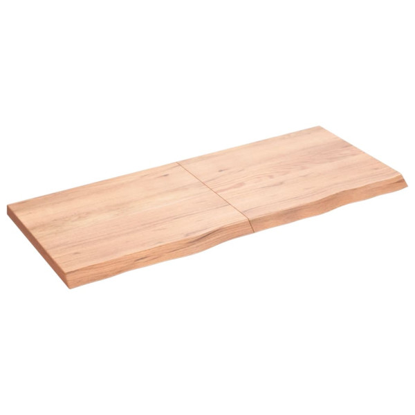 VidaXL Półka brązowa 120x50x(2-4) cm lakierowane 317506