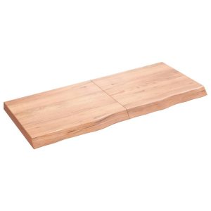 VidaXL Półka brązowa 120x50x(2-6) cm 188804 VidaXL Półka brązowa 120x50x(2-6) cm 188804