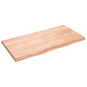 VidaXL Półka brązowa 120x60x(2-4) cm 188815 VidaXL Półka brązowa 120x60x(2-4) cm 188815